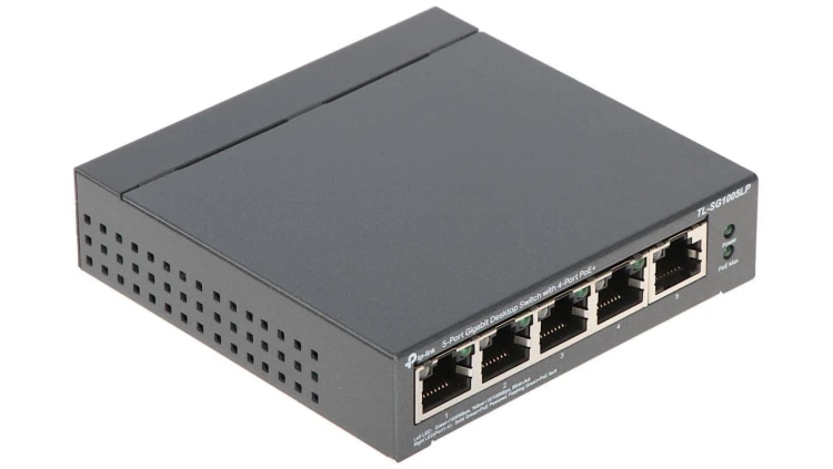 SWITCH POE TL-SG1005LP 5-PORTOWY TP-LINK