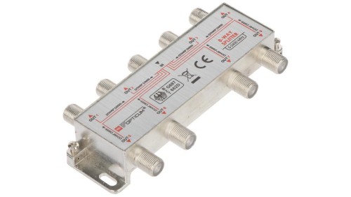 ROZGAŁĘŹNIK RI-8/1F-SAT-OPTI OPTICUM