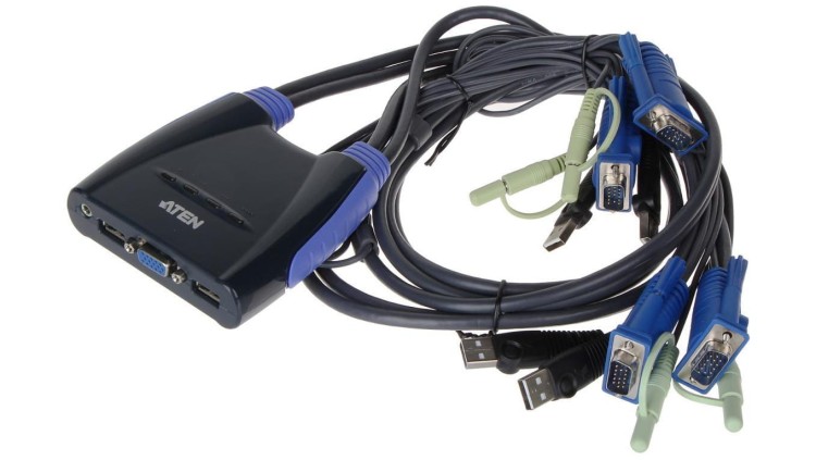 PRZEŁĄCZNIK VGA + USB CS-64US