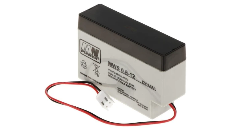 AKUMULATOR 12V/0.8AH-MWS MW Power