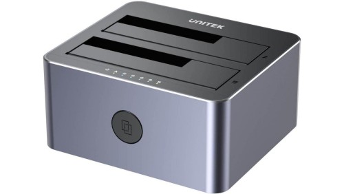 Unitek Stacja klonująca dyski 2 x SATA 2,5 cala/3,5 cala USB 5Gbps Y-3026GY01-EU