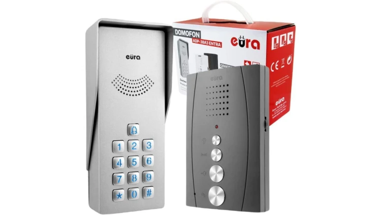 Domofon EURA ADP-38A3 ENTRA grafit