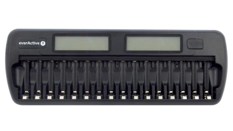 Ładowarka do 16 akumulatorków AA / AAA everActive NC-1600