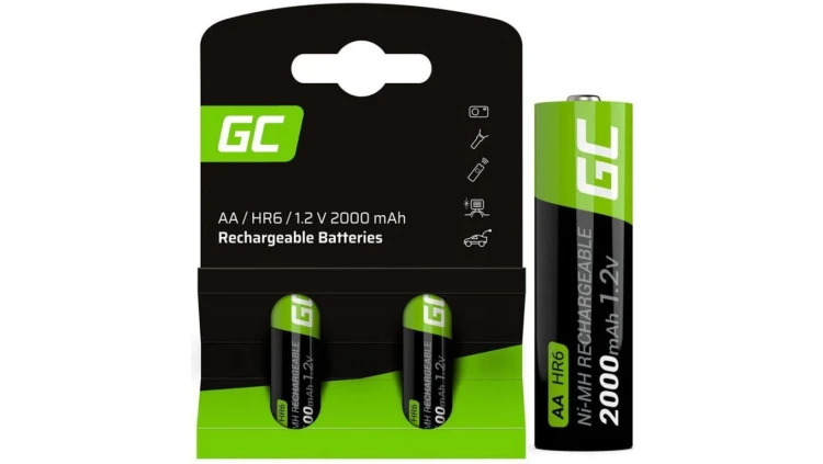 AKUMULATORKI Green Cell 2x AA HR6 2000mAh GR06
