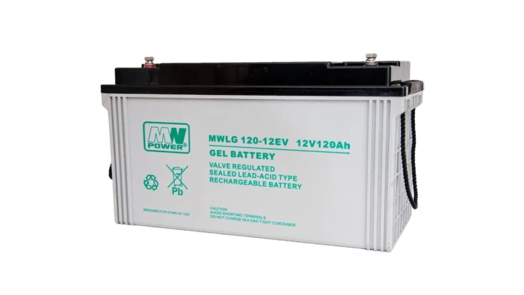MW Power Akumulator 12V MWLG 120Ah żywotność: 12-15 lat