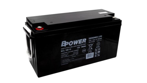 BPower Akumulator 12V BCL 180Ah żywotność: 10-12 lat