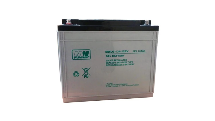 MW Power Akumulator 12V MWLG 134Ah żywotność: 12-15 lat