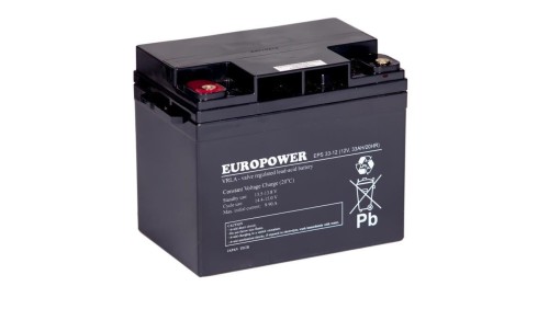 EUROPOWER Akumulator 12V EPS 33Ah żywotność: 10-12 lat