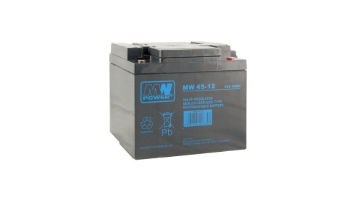 MW Power Akumulator 12V MW 45Ah żywotność: 6-9 lat
