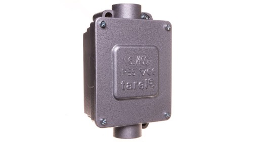 Puszka odgałęźna metalowa 5-torowa 6mm2 2 wejścia IP55 022