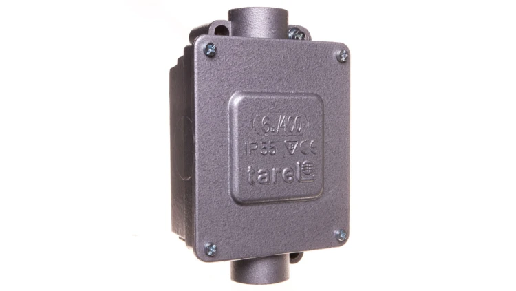 Puszka odgałęźna metalowa 5-torowa 6mm2 2 wejścia IP55 022