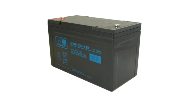 MW Power Akumulator 12V MWP 120Ah żywotność: ponad 12 lat śruba M6