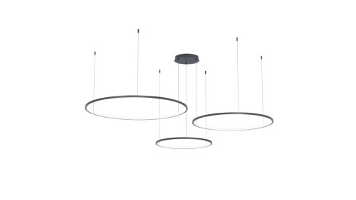 Lampa wisząca Saturno Black 100W LED ML0846 Milagro