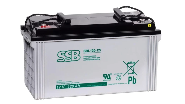 AKUMULATOR AGM SBL 12V-120Ah żywotność 10-12 lat