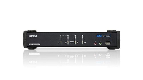 Aten Biurkowy przełącznik KVM 4 port USB DVI Audio Dual Link