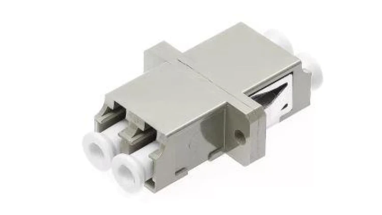 MIRSAN Adapter OM2 multimodowy LC duplex (szary)