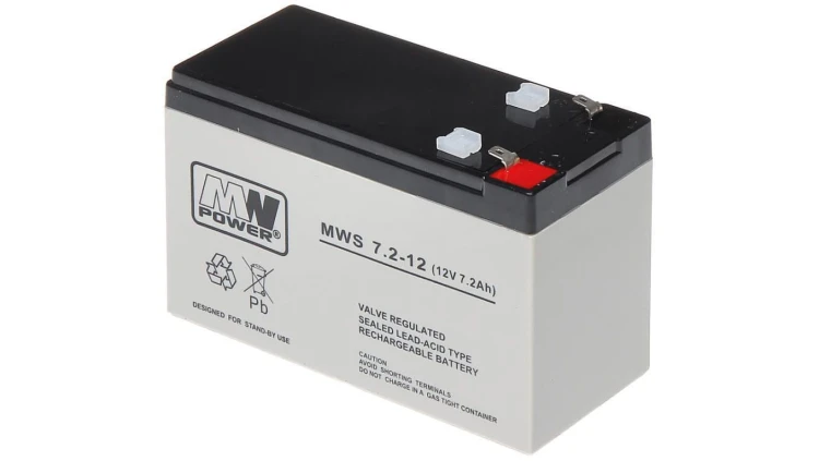 AKUMULATOR 12V/7.2AH-MWS