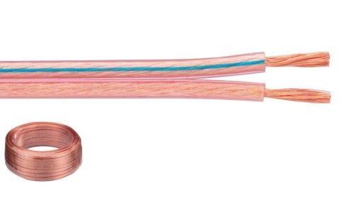 Przewód głośnikowy SPC-15 HIGH QUALITY, HIGHLY FLEXIBLE 2x1,5mm2 MIEDŹ OFC /rolka = 50m/