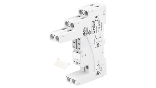 GZT80 Podstawka PIN: 8 12A 300VAC na panel,na szynę DIN -40...70C