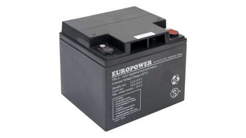 EUROPOWER Akumulator 12V EV 50Ah żywotność: 6-9 lat (o zwiększonej pojemności)