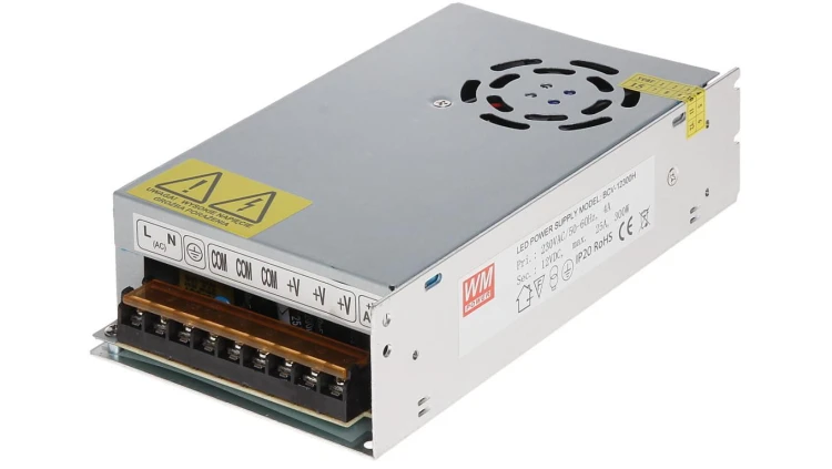 ZASILACZ IMPULSOWY 12V/25A/B