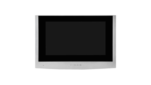 Monitor dotykowy 7 1024x600px, głośnomówiący, z wbudowaną pamięcią, ONVIF, 8-we alarmowych, Vidos IPX M100
