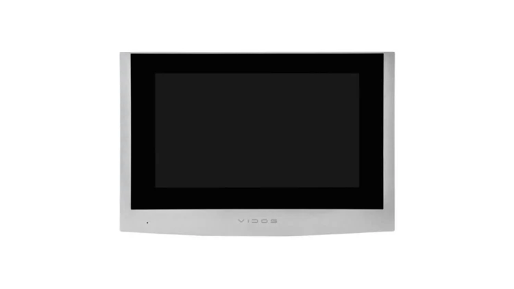 Monitor dotykowy 7 1024x600px, głośnomówiący, z wbudowaną pamięcią, ONVIF, 8-we alarmowych, Vidos IPX M100