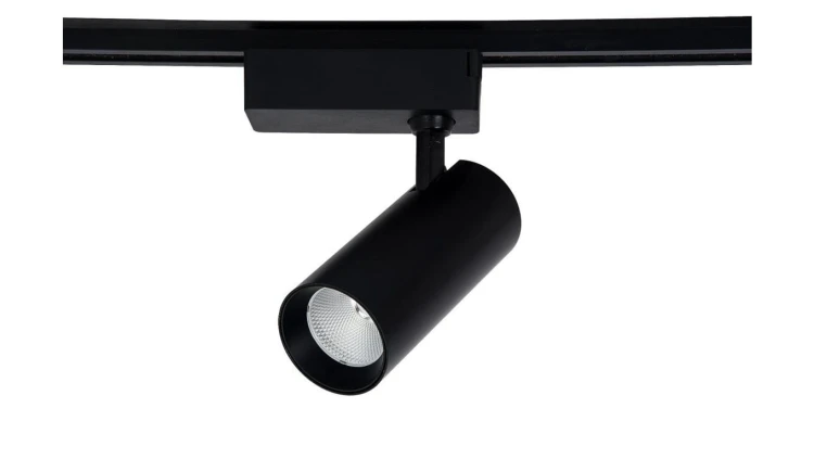 Reflektorek LED 3000K ROCCA czarny do systemu 1 fazowego LP-10192/1W BK Light Prestige
