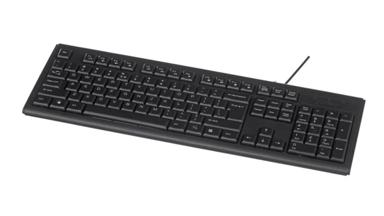 Klawiatura membranowa A4 TECH KR-83 A4TKLA42925 (USB 2.0 (US) kolor czarny)