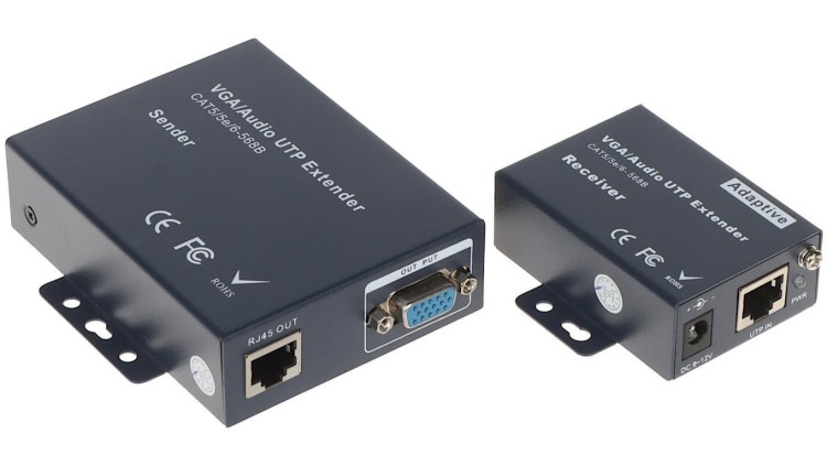 EXTENDER VGA+AU/UTP