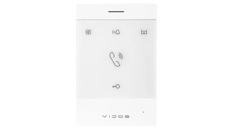 Unifon głośnomówiący, możliwość sterowania dwoma wejściami (furtka, brama) Vidos IPX M110-U