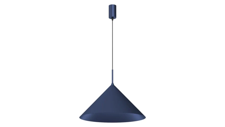 Lampa wisząca CAPITAL NAVY BLUE Ø46cm 1xGX53 MLP0956 Milagro