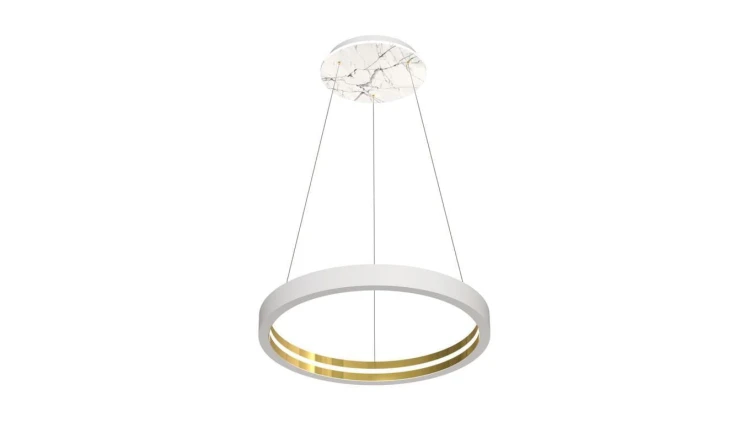 Lampa wisząca CASSIOPEIA 8,5W LED w kolorze białym MILAGRO BY MACIEJ ZIEŃ