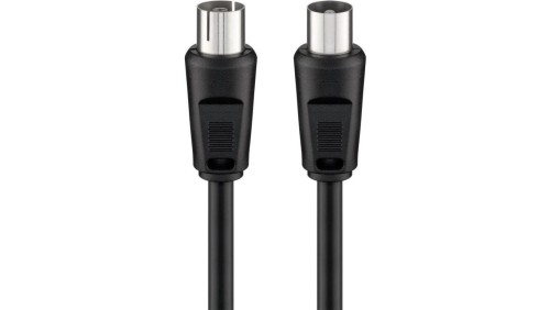 Kabel antenowy ( 70 dB), podwójne ekranowanie - Długość kabla 0.5 m