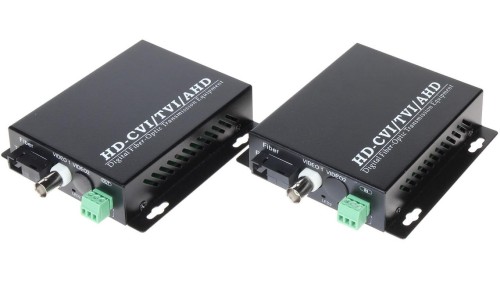 ŚWIATŁOWODOWY KONWERTER WIDEO OVH-1D/SC 1X VIDEO + RS-485 KOMPLET TXRX