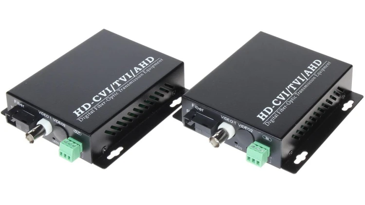 ŚWIATŁOWODOWY KONWERTER WIDEO OVH-1D/SC 1X VIDEO + RS-485 KOMPLET TXRX