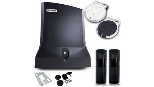 Zestaw do bramy przesuwnej do 800kg Safe EVO800 - 230V (fotokomórki + 2xpilot)