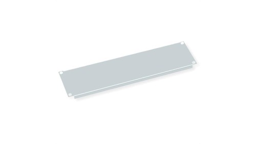 VALUE 19 Panel zaślepiający 3 HU, szary