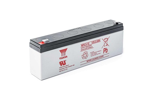 AKUMULATOR AGM YUASA NP12V-2,3Ah o żywotności 3-5 lat