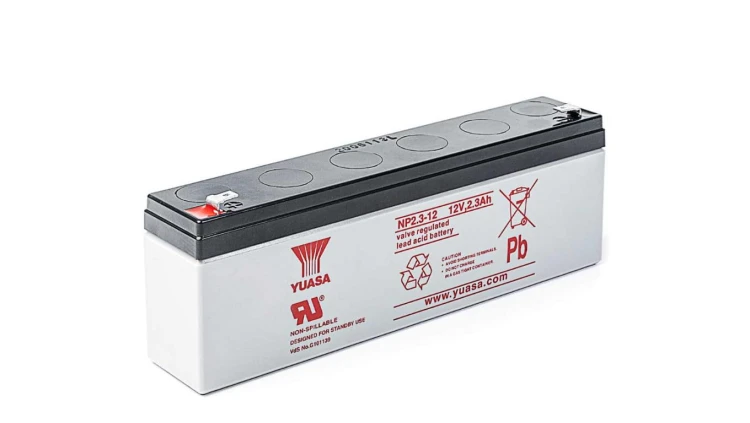 AKUMULATOR AGM YUASA NP12V-2,3Ah o żywotności 3-5 lat