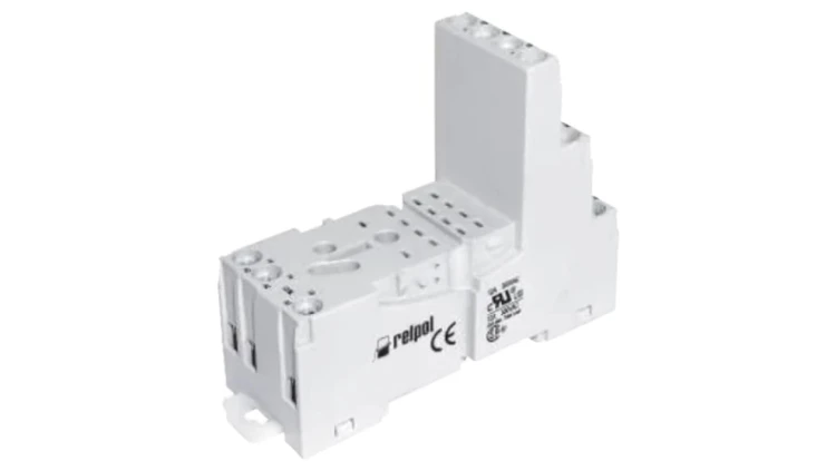 GZM2 Podstawka PIN: 8 12A 300VAC na panel,na szynę DIN -40...70C