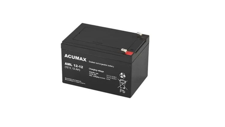 ACUMAX Akumulator 12V AML 12Ah żywotność: 10-12 lat