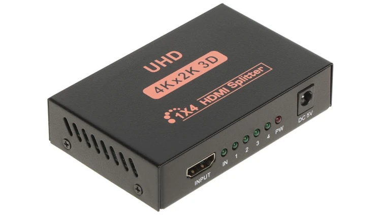 ROZGAŁĘŹNIK HDMI-SP-1/4-V1