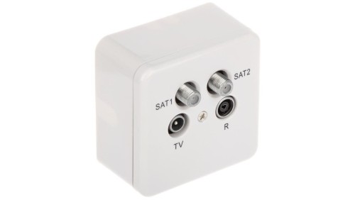 GNIAZDO KOŃCOWE GAR-SAT/2F-SIG R-TV SAT