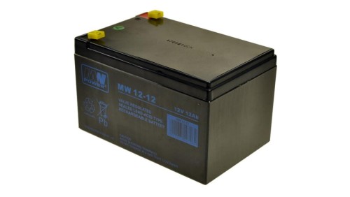 MW Power Akumulator 12V MW 12Ah żywotność: 6-9 lat