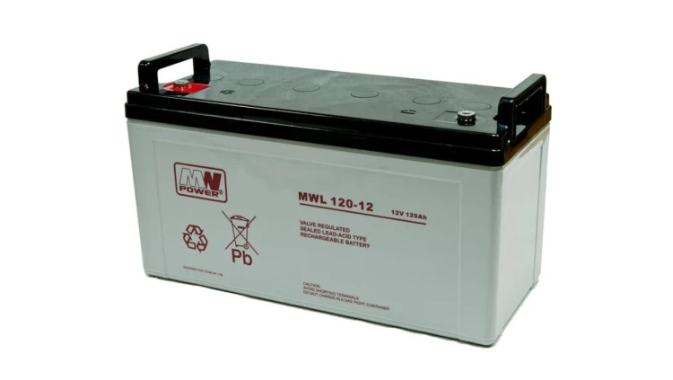 MW Power Akumulator 12V MWL 120Ah żywotność: 10-12 lat śruba M8