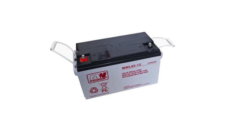 MW Power Akumulator 12V MWL 65Ah żywotność: 10-12 lat śruba M6