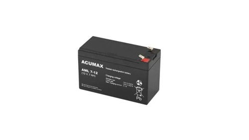 ACUMAX Akumulator 12V AML 7Ah żywotność: 10-12 lat