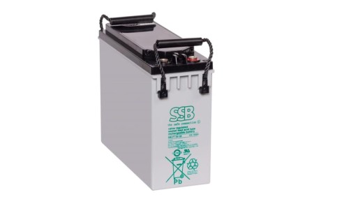 AKUMULATOR AGM SBL 12V-55Ah o żywotności 10-12 lat Front Terminal