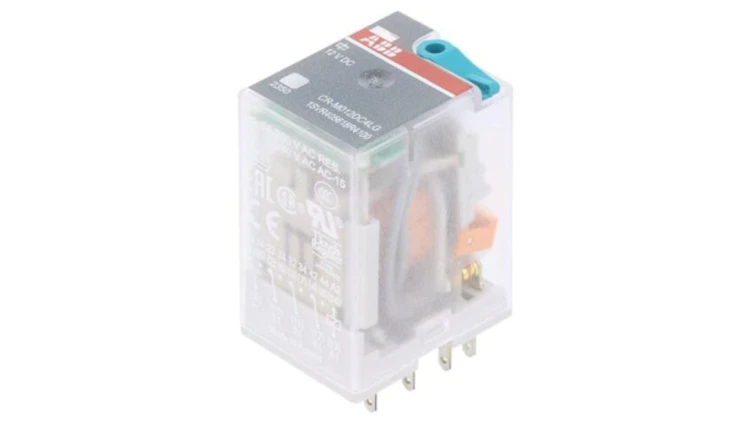CR-M012DC4LG Przekaźnik elektromagnetyczny, 4PDT, Napięcie Cewki: 12VDC, max.250VAC